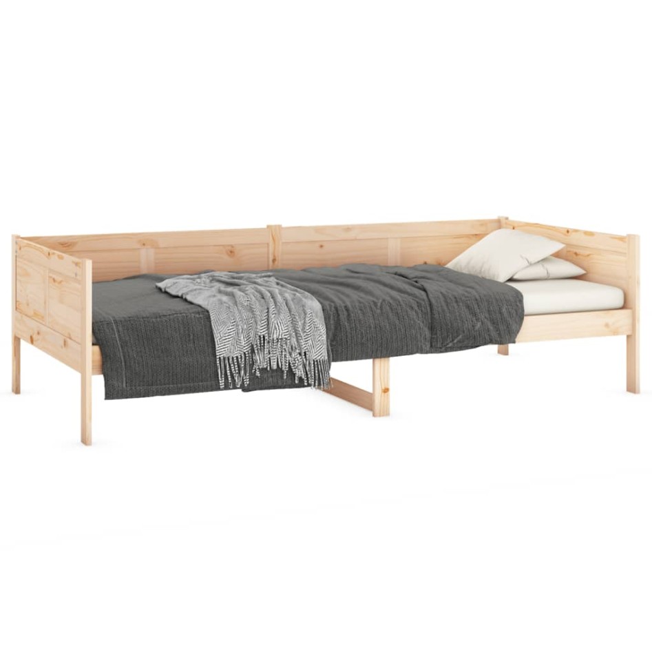 Sofá cama madera maciza de pino 80x200