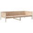 Sofá cama madera maciza de pino 80x200