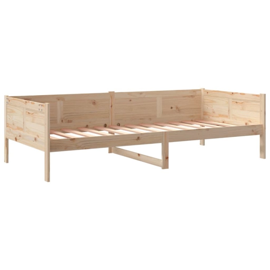 Sofá cama madera maciza de pino 80x200