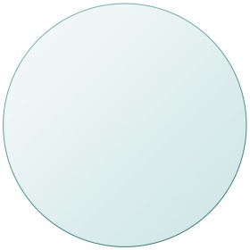 Tablero de mesa de cristal templado redondo 700