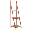 Soporte para plantas de madera de cedro 45x40x145 cm