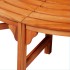 Banco de árbol de madera Ø 160