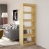 Estantería/divisor de espacios madera maciza pino 60x35x167