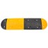 Badén de velocidad caucho amarillo y negro 129x32,5x4
