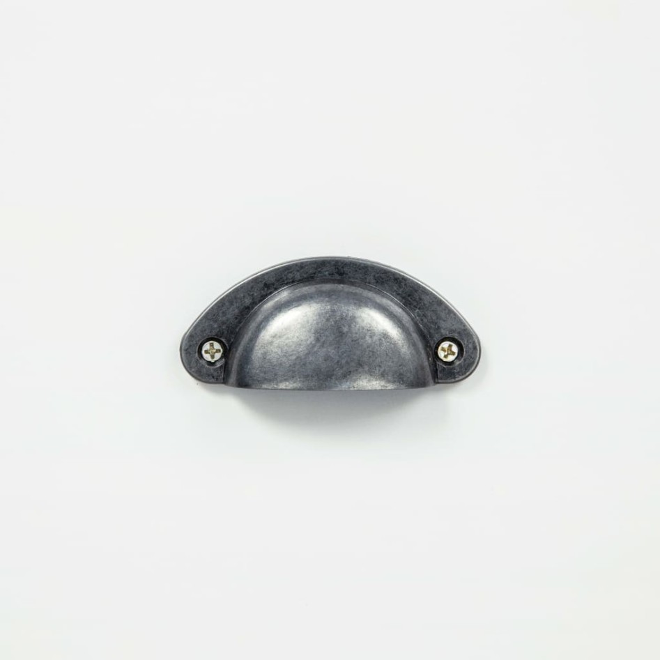 Mesita de noche Hill madera maciza de pino blanco 46x35x49,5