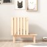 Casa para gatos de madera maciza de pino 60x36x60