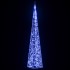 Cono de luz LED decorativo acrílico azul 120