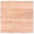 Tablero mesa madera tratada roble borde natural 60x60x2