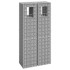 Cestas postes de gaviones 2 unidades hierro 40x40x180