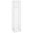 Cestas postes de gaviones 2 unidades hierro 40x40x180