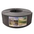 Ubbink Bordura de jardín negro 14 cm x 15 m