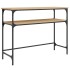 Mesa consola madera de ingeniería roble Sonoma 100x35,5x75