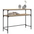 Mesa consola madera de ingeniería roble Sonoma 100x35,5x75