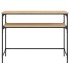 Mesa consola madera de ingeniería roble Sonoma 100x35,5x75