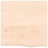 Encimera de baño madera maciza sin tratar 60x40x2