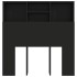 Mueble cabecero negro 100x19x103,5