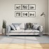 Alfombra de pelo corto suave lavable HUARTE gris 160x230