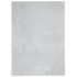 Alfombra de pelo corto suave lavable HUARTE gris 160x230