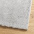 Alfombra de pelo corto suave lavable HUARTE gris 160x230