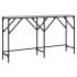 Mesa consola madera de ingeniería gris Sonoma 140x29x75