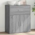 Aparador de madera de ingeniería gris Sonoma 60x31x70