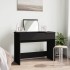 Tocador con espejo negro 100x45x76
