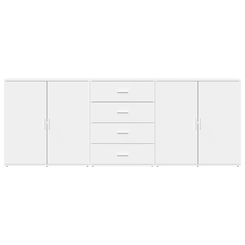 Aparadores 3 uds madera contrachapada