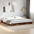 Estructura de cama sin colchón roble ahumado 180x200