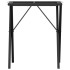 Patas de mesa de comedor estructura X acero 60x50x73