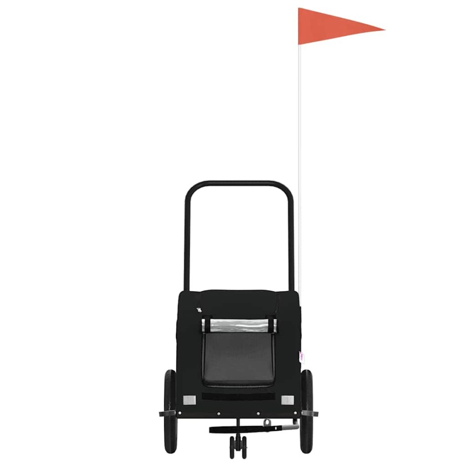 Remolque de bicicleta mascotas hierro tela Oxford