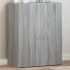 Armario archivador madera ingeniería gris Sonoma 60x32x77,5