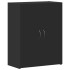 Armario archivador madera de ingeniería negro 60x32x77,5