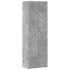 Aparador alto madera de ingeniería gris hormigón 60x35x180