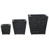 Conjunto de arriates 3 piezas jacinto de agua