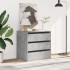 Cajonera de esquina madera ingeniería gris hormigón 60x41x58