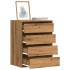 Cajonera de esquina madera ingeniería roble artisan 60x41x76