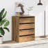 Cajonera de esquina madera ingeniería roble artisan 60x41x76