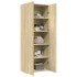 Aparador alto madera de ingeniería roble Sonoma 70x42,5x185