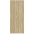 Aparador alto madera de ingeniería roble Sonoma 70x42,5x185