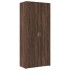 Aparador alto madera de ingeniería marrón roble 80x42,5x249