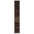 Aparador de madera de ingeniería marrón roble 30x42,5x185