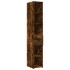 Aparador de madera de ingeniería roble ahumado 30x42,5x185