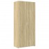 Aparador de madera de ingeniería roble Sonoma 80x42,5x185