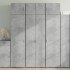 Armario de madera de ingeniería gris hormigón 70x42,5x225
