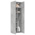 Armario de madera de ingeniería gris hormigón 70x42,5x225