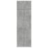 Armario de madera de ingeniería gris hormigón 70x42,5x225