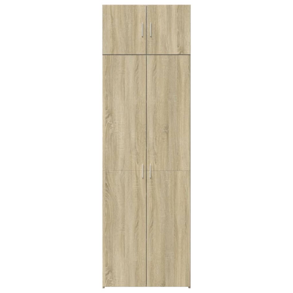Armario de madera de ingeniería roble Sonoma 70x42,5x225