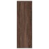 Soportes para plantas 2 uds madera marrón roble 33x33x100