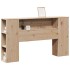 Cabecero de cama con almacenaje madera maciza de pino 120