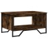 Mesa de centro madera contrachapada roble ahumado 75x51x40